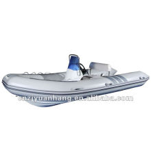 RIB 450 GFK Rumpf Schlauchboot Angelboot/Fischerboot